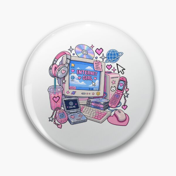 Item preview, Y2K Girl Essentials – 2000s Retro Tech & Fashion designed and sold by AnteesocialTees.