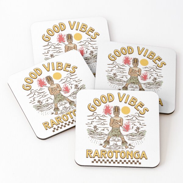 Item preview, Good Vibes Rarotonga designed and sold by LaveraRoper.