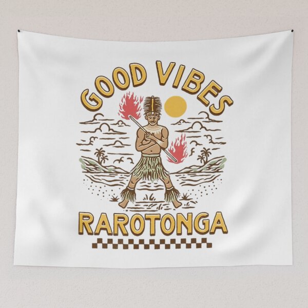 Item preview, Good Vibes Rarotonga designed and sold by LaveraRoper.