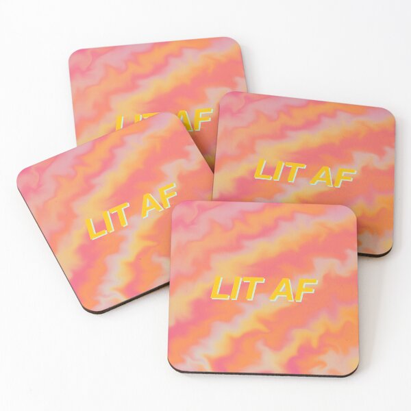 Item preview, Lit AF - Orange designed and sold by rodwelldesigns.