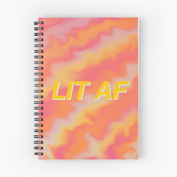 Item preview, Lit AF - Orange designed and sold by rodwelldesigns.