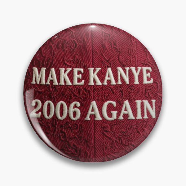 Item preview, Make Kanye 2006 Again Embroidered Red Vintage Hip Hop Design designed and sold by iconiicc.