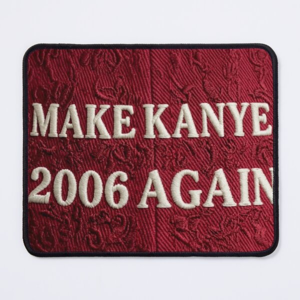 Item preview, Make Kanye 2006 Again Embroidered Red Vintage Hip Hop Design designed and sold by iconiicc.