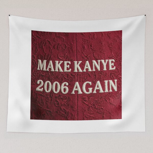 Item preview, Make Kanye 2006 Again Embroidered Red Vintage Hip Hop Design designed and sold by iconiicc.