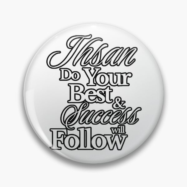 Item preview, Do Your Best & Success Will Follow (V.1) – Motivational Typography Quote designed and sold by D-Islamic.