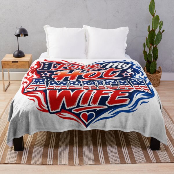 Item preview, I Love My Hot American Wife designed and sold by BestCoolStuff.