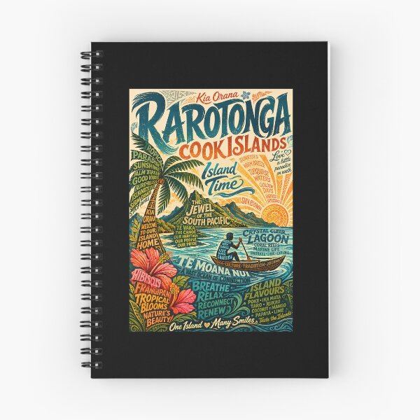 Item preview, Rarotonga Cook Islands Polynesian Lagoon And Te Vara Nui Heritage designed and sold by LaveraRoper.