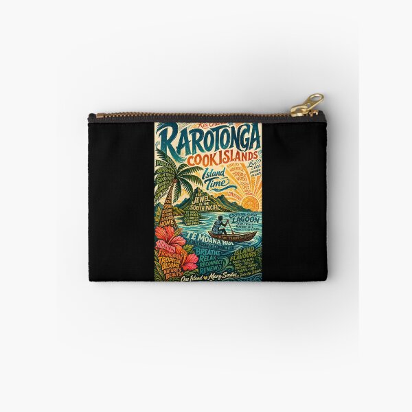 Item preview, Rarotonga Cook Islands Polynesian Lagoon And Te Vara Nui Heritage designed and sold by LaveraRoper.