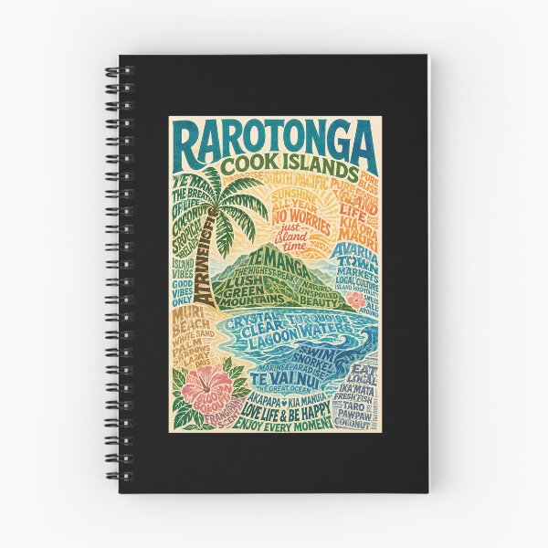 Item preview, Rarotonga Cook Islands Te Manga And Avarua Lagoon Paradise designed and sold by LaveraRoper.