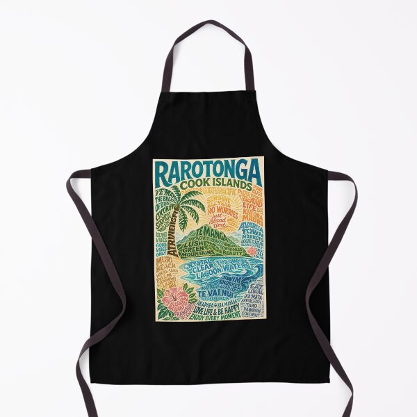 Item preview, Rarotonga Cook Islands Te Manga And Avarua Lagoon Paradise designed and sold by LaveraRoper.