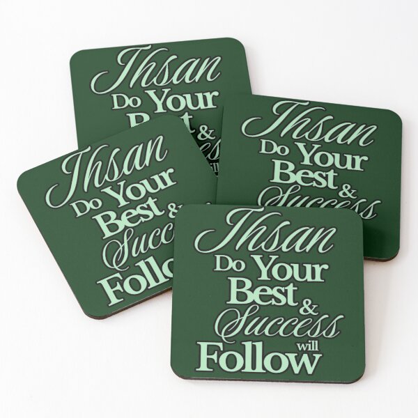 Item preview, Do Your Best & Success Will Follow (V.3) – Motivational Typography Quote designed and sold by D-Islamic.