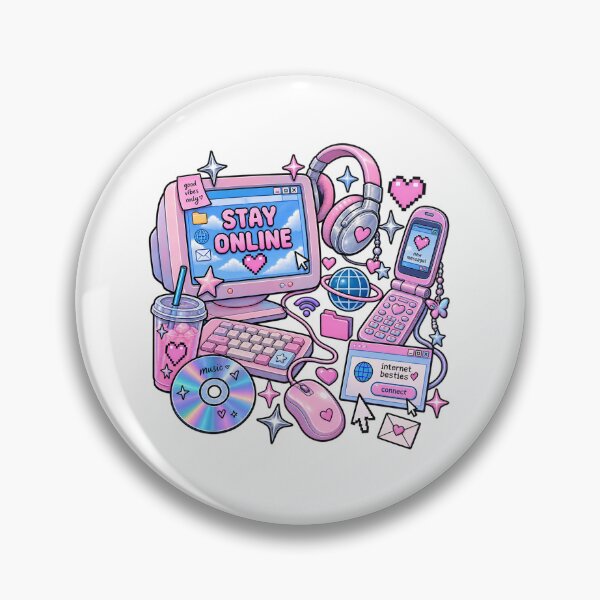 Item preview, Y2K Girl Essentials – 2000s Retro Tech & Fashion designed and sold by AnteesocialTees.