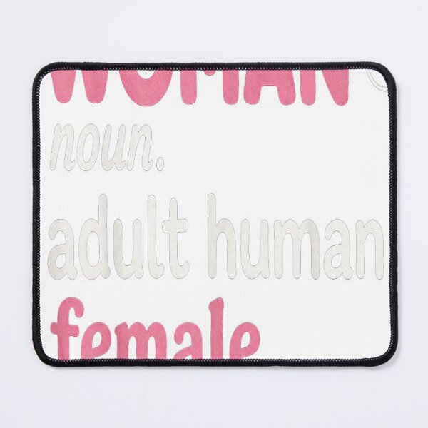 Item preview, woman definition pink feminist quote minimalist art designed and sold by otaku.edwardj.