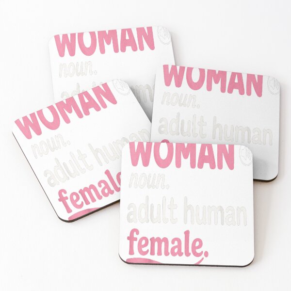 Item preview, woman definition pink feminist quote minimalist art designed and sold by otaku.edwardj.