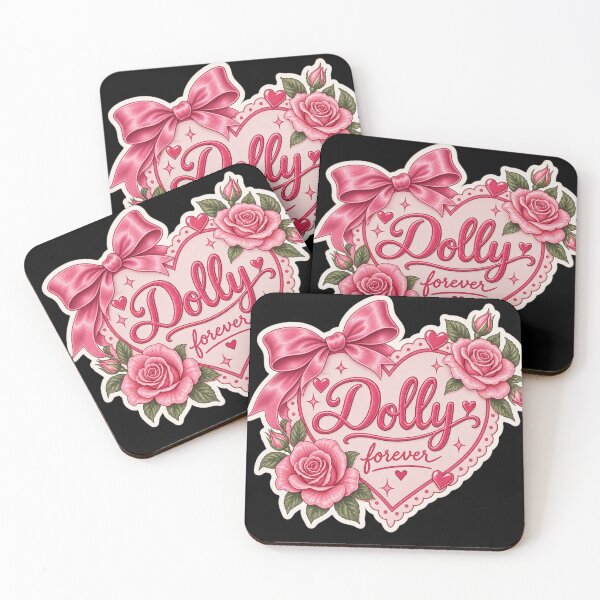 Item preview, Dolly Forever Sticker designed and sold by RedaSouq.