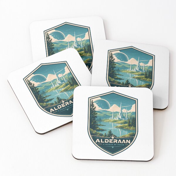 Item preview, Alderaan Travel Nature Landscape designed and sold by FrontierCosmic.