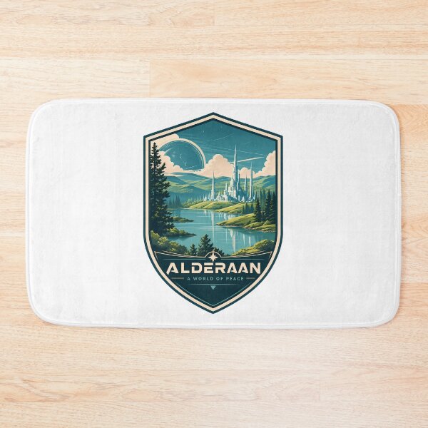 Item preview, Alderaan Travel Nature Landscape designed and sold by FrontierCosmic.
