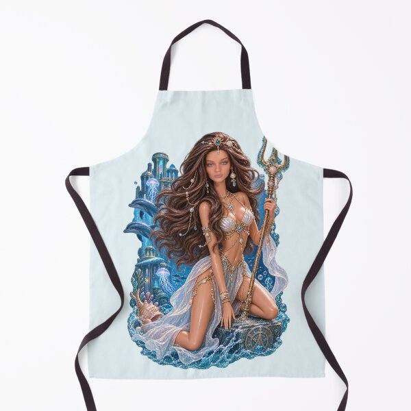 Item preview, Atlantis Girl | Mystical Underwater Fantasy designed and sold by Moxie-Cat-Universe.