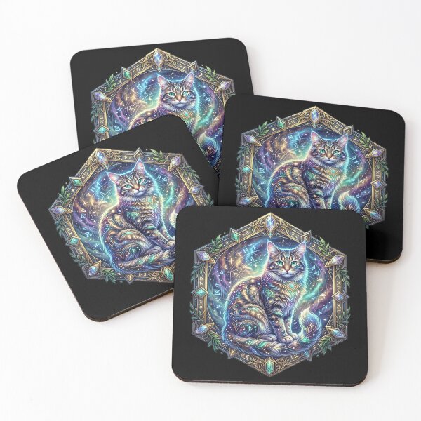 Item preview, Cat in the Hexagon designed and sold by ReneMM.
