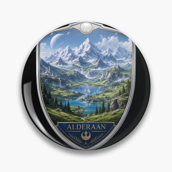Item preview, Alderaan Nature Landscape designed and sold by FrontierCosmic.