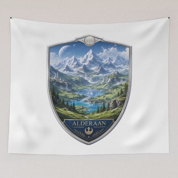 Item preview, Alderaan Nature Landscape designed and sold by FrontierCosmic.