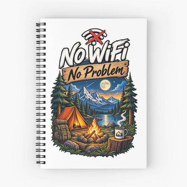 Item preview, No WiFi No Problem designed and sold by Print Print On.