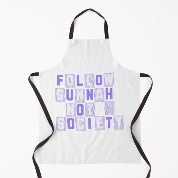Item preview, Follow Sunnah Not Society (V.2) – Bold Islamic Reminder Typography designed and sold by D-Islamic.