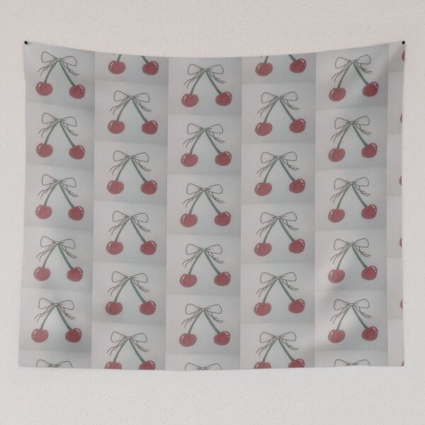 Item preview, cherry with a bow designed and sold by pawfect521.