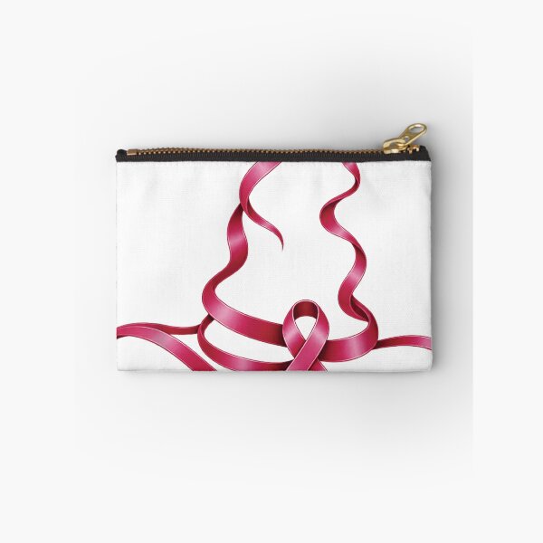 Item preview, pink ribbon awareness abstract elegant line art designed and sold by otaku.edwardj.