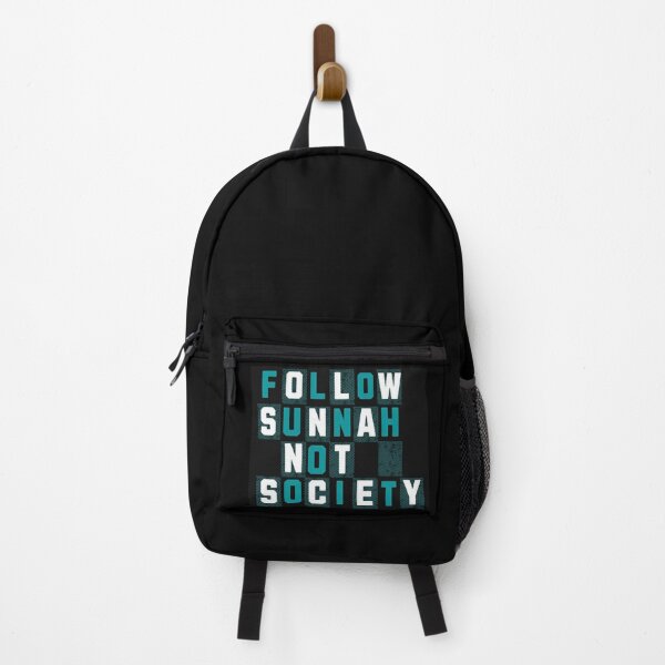 Item preview, Follow Sunnah Not Society (V.3) – Bold Islamic Reminder Typography designed and sold by D-Islamic.