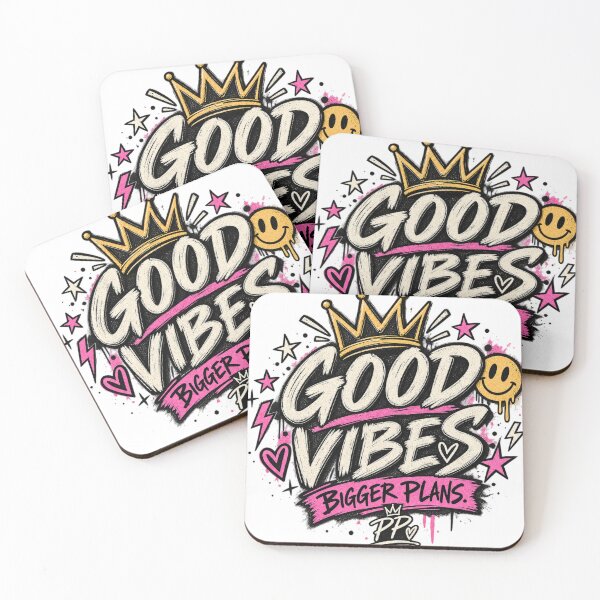 Item preview, Good Vibes Bigger Plans designed and sold by The Positivity Princess.
