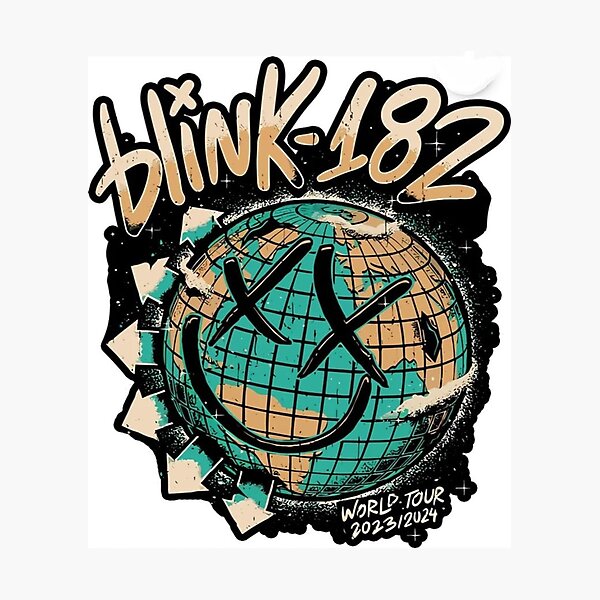 Item preview, Blink-182 Inspired Art designed and sold by FrogNotDog.