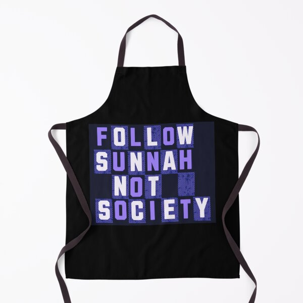 Item preview, Follow Sunnah Not Society (V.4) – Bold Islamic Reminder Typography designed and sold by D-Islamic.