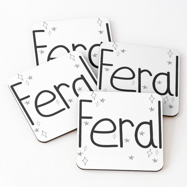 Item preview, Feral designed and sold by ShaeRaindrop.