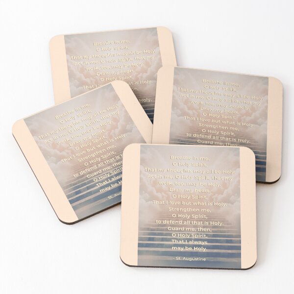Item preview, Holy Spirit Prayer of Saint Augustine designed and sold by CatholicConcept.