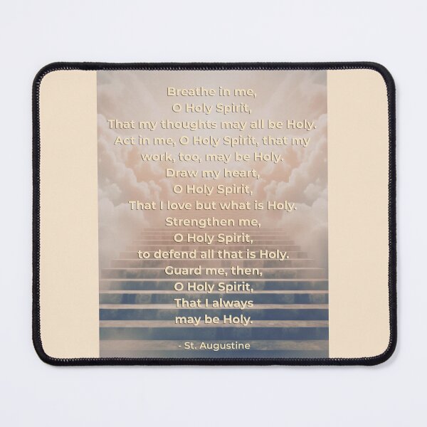 Item preview, Holy Spirit Prayer of Saint Augustine designed and sold by CatholicConcept.
