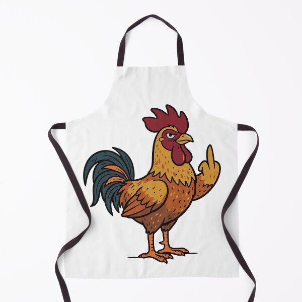 Item preview, Funny Angry Rooster Middle Finger designed and sold by Amir Faysal.