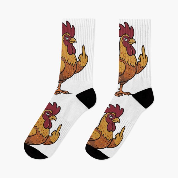 Item preview, Funny Angry Rooster Middle Finger designed and sold by Amir Faysal.