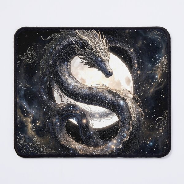Item preview, Lunar Dragon | Gothic Romance Fantasy Art designed and sold by Briarmoire.