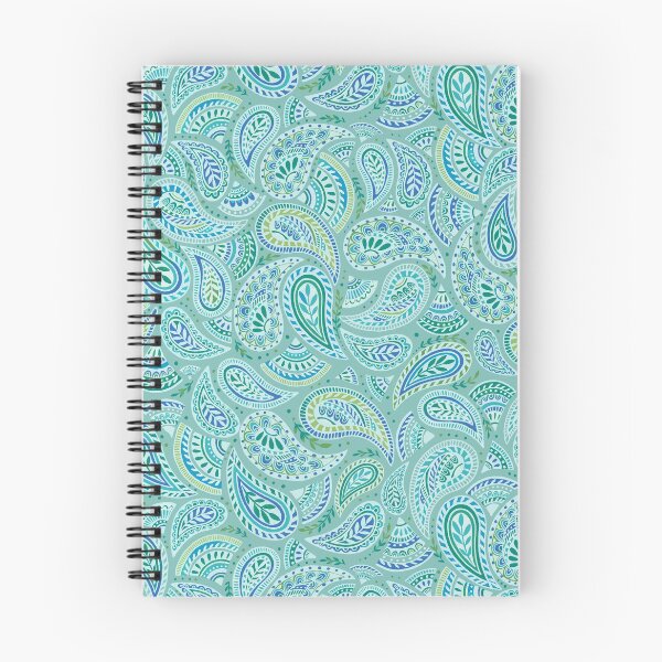 Item preview, Aqua Paisley designed and sold by Janet Broxon.