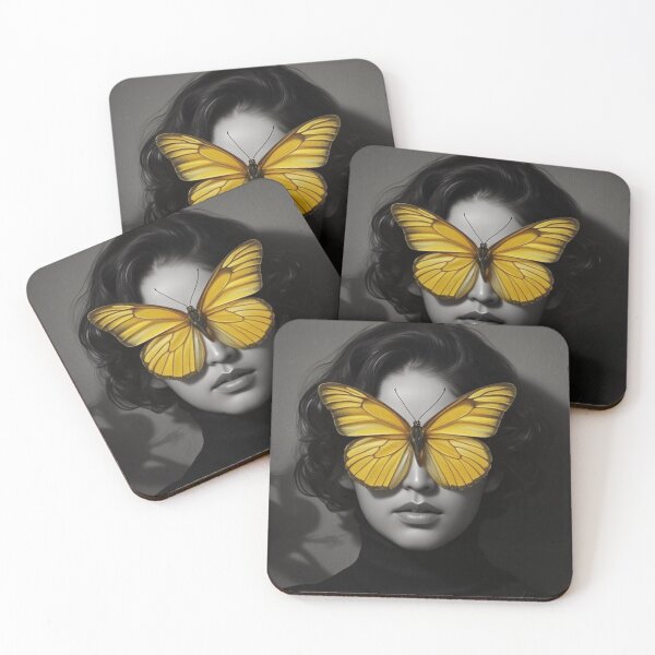 Item preview, Butterfly portrait of a woman designed and sold by EleganceStudio.