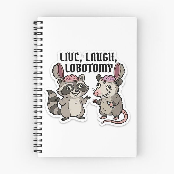 Item preview, Live, laugh,  lobotomy designed and sold by Anas-art-fromBr.