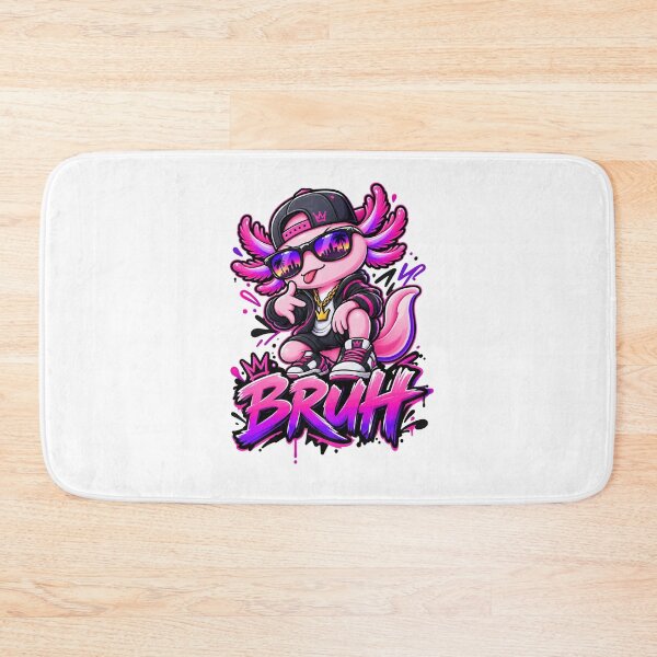 Item preview, Funny Axolotl Bruh Meme  Cute Cool Axolotl Streetwear designed and sold by drawwiika+44.