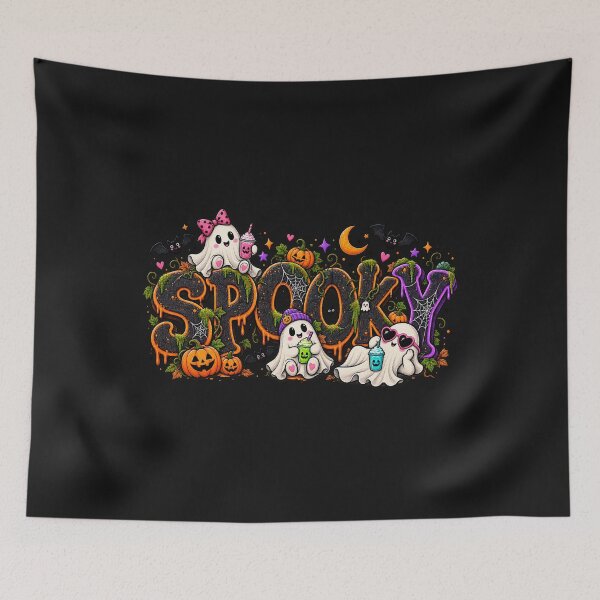 Item preview, Pastel Ghost Halloween Shirt | Coquette Spooky Season Ghost Trio designed and sold by ChloeCreativeSpace.