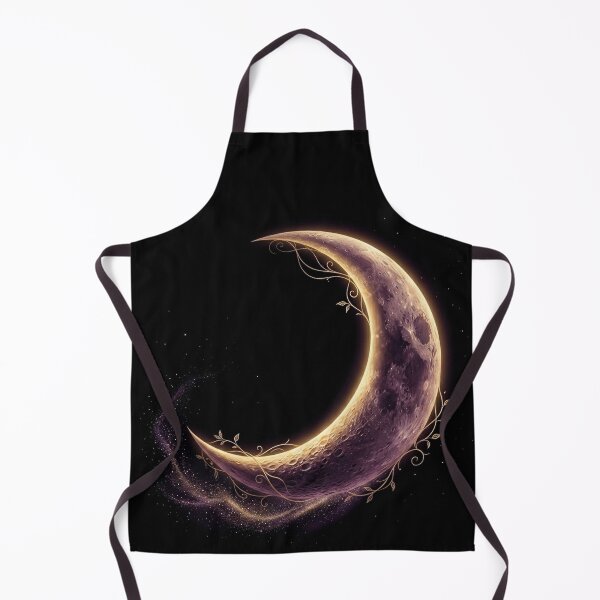 Item preview, Crescent Moon | Celestial Gothic Cottagecore Art designed and sold by Briarmoire.