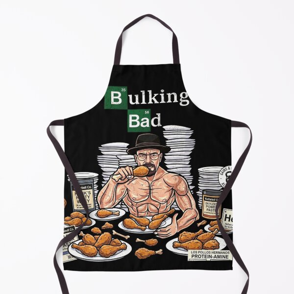 Item preview, Walter White Bulking Bad Funny Gym Parody Fitness Design designed and sold by iconiicc.