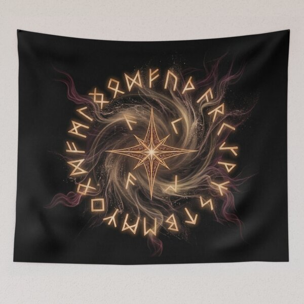 Item preview, Rune Circle | Witchy Gothic Symbol Art designed and sold by Briarmoire.