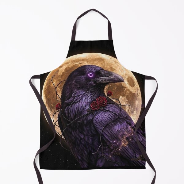 Item preview, Midnight Raven | Dark Cottagecore Gothic Art designed and sold by Briarmoire.
