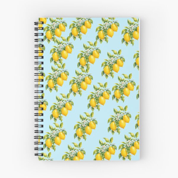 Item preview, Fresh watercolor lemon pattern designed and sold by Designova10.