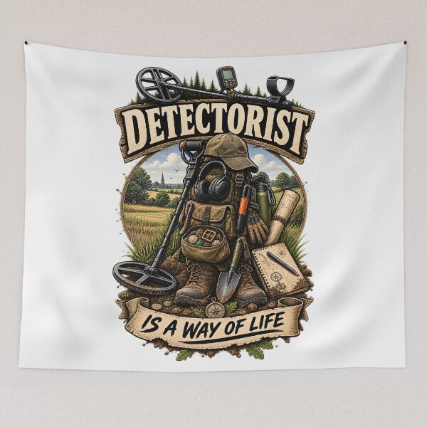 Item preview, Detectorist Metal Detecting Is a Way of Life designed and sold by CreativeMindsetLab.